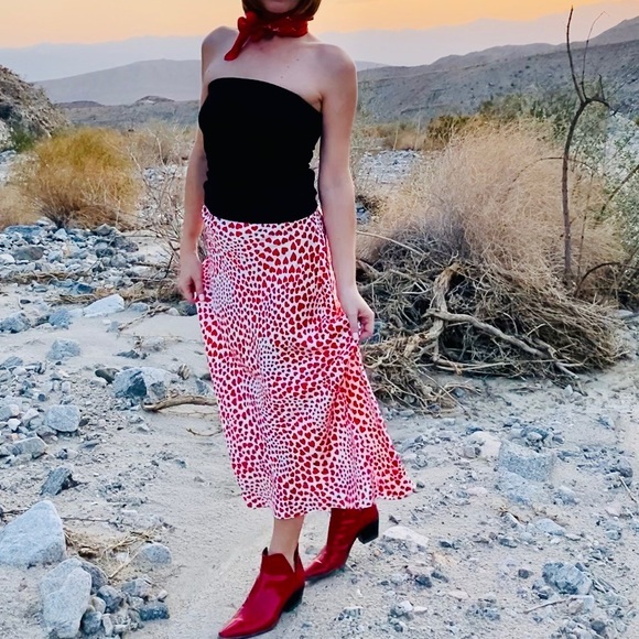 Printed Column Skirts